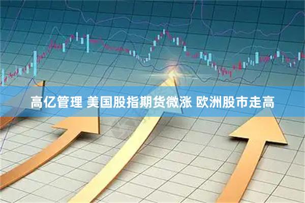 高亿管理 美国股指期货微涨 欧洲股市走高
