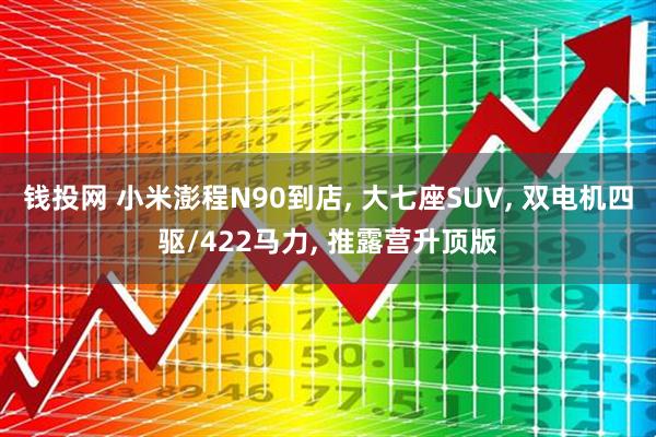钱投网 小米澎程N90到店, 大七座SUV, 双电机四驱/422马力, 推露营升顶版
